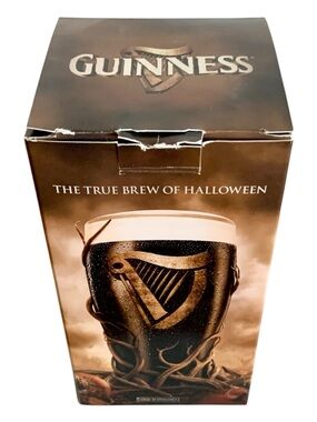 Guinness Hallowe’en beer glass